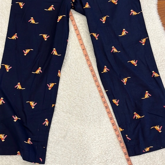 GAP Flannel Cotton Navy Dog Pj’s Pyjama Pants - Picture 10 of 11